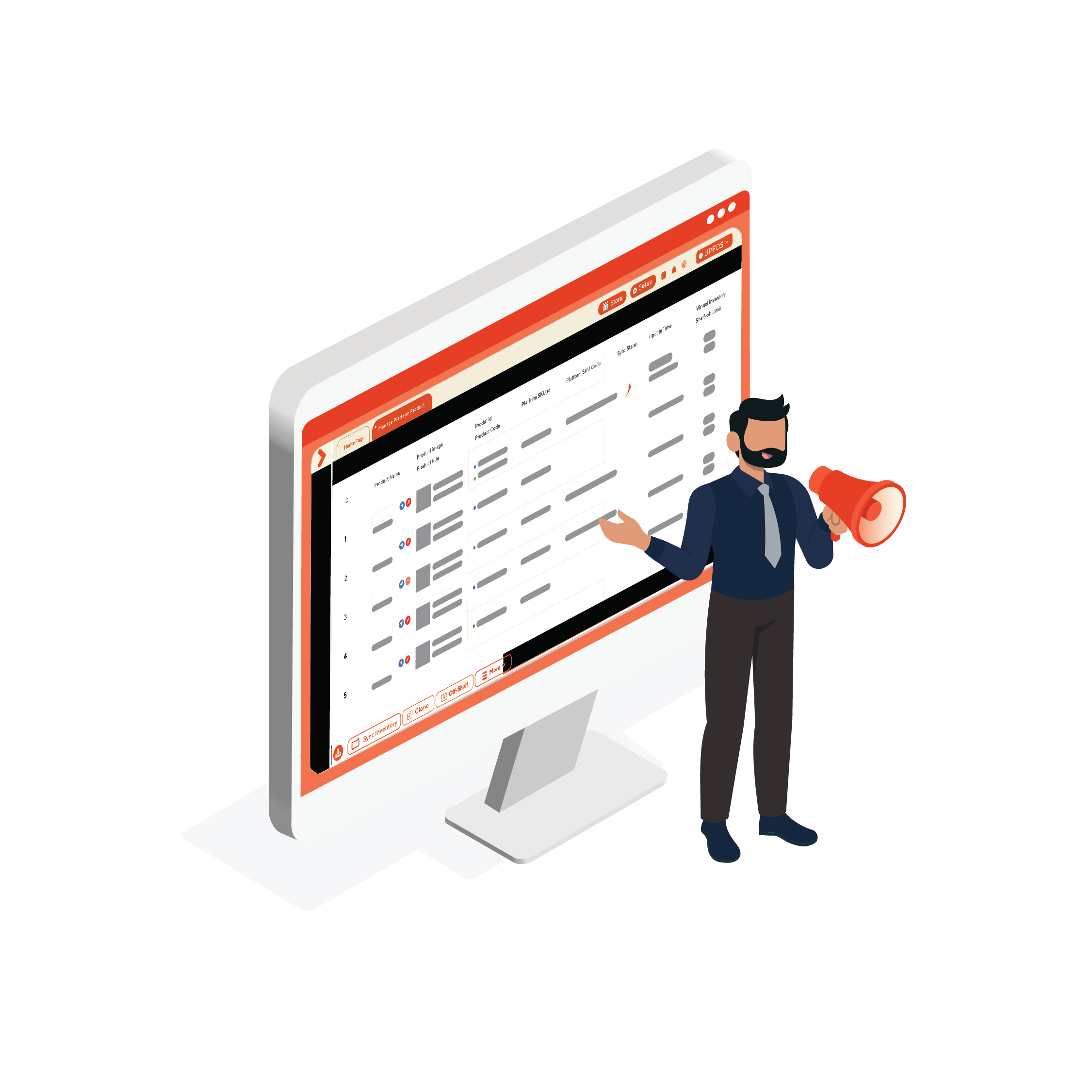 E-commerce, UPFOS